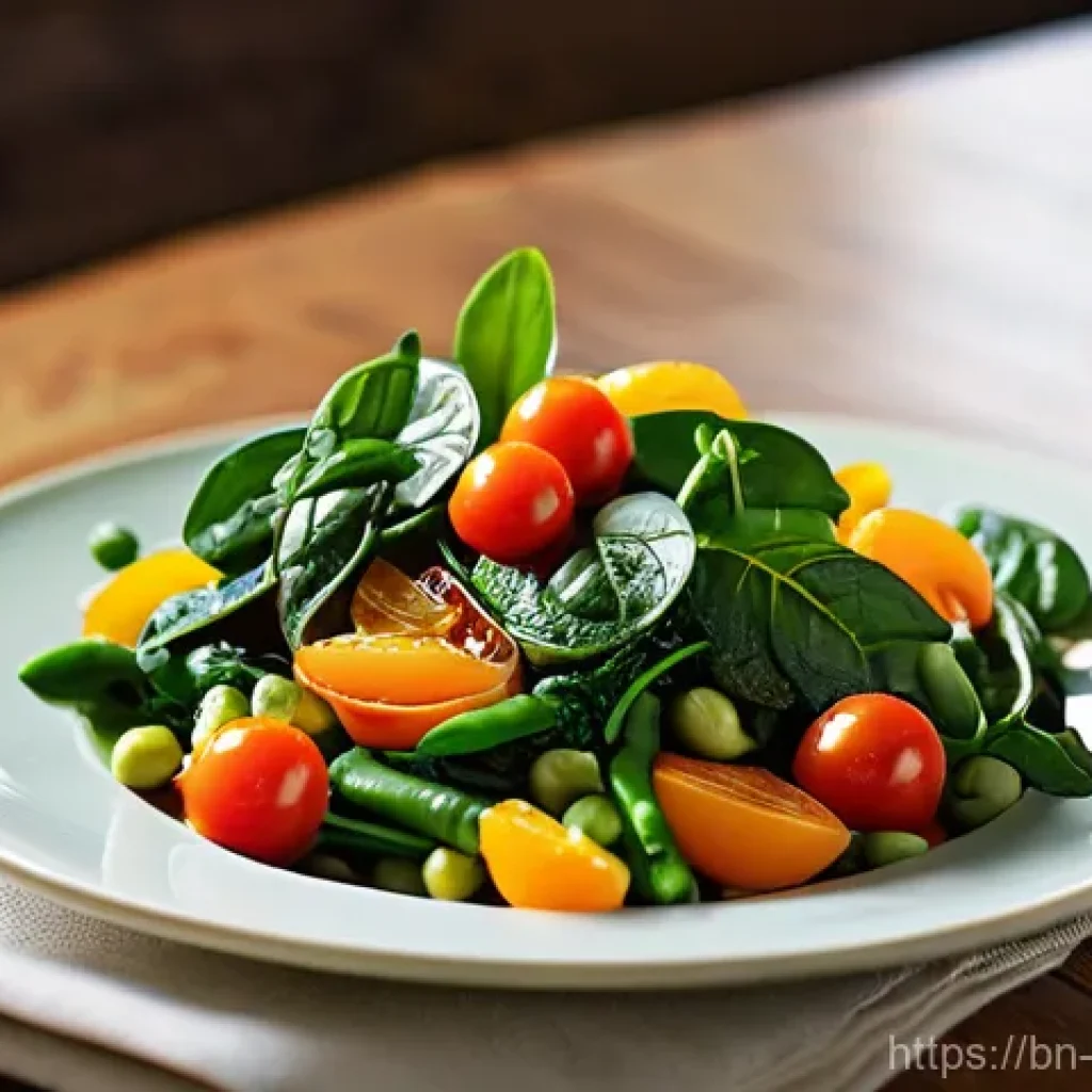 겨울철 심플한 샐러드 레시피 - **Prompt 1: Vibrant & Warming Winter Vegetable Salad**
    A visually appealing, brightly lit, high-...