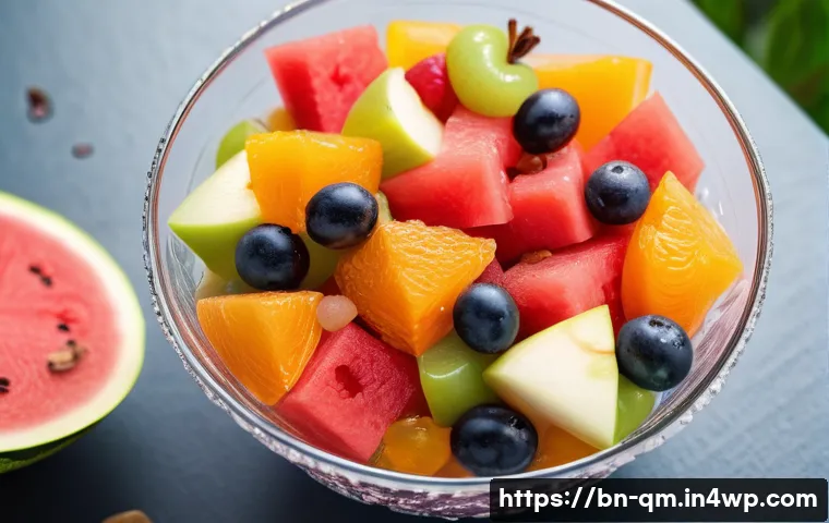 여름철 과일 샐러드의 칼로리 계산 관련 이미지 1